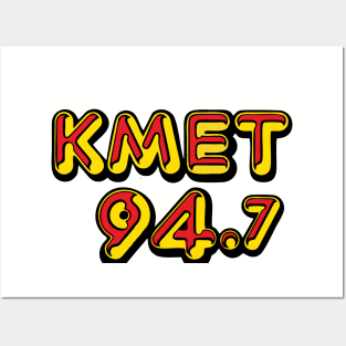 KMET Radio 94.7 Posters and Art